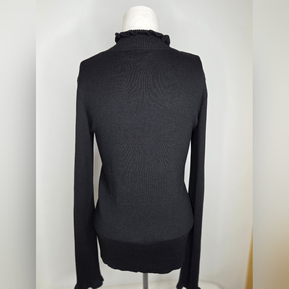 Who What Wear Size S Black Knit Sweater - Picture 3 of 7